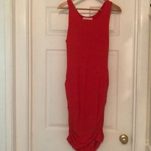 Athleta dress in gorgeous orange